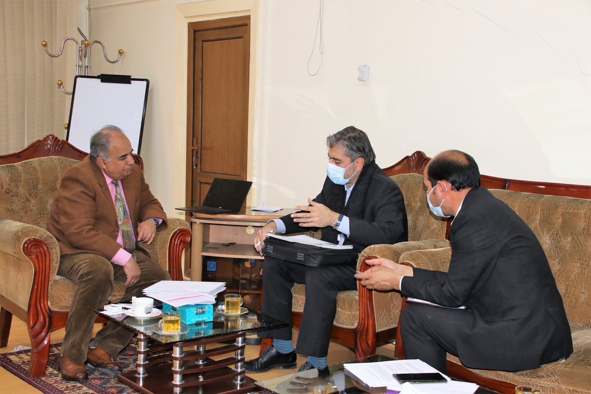 دیدارمعین پالیسی و پلان با معاون کمیته بین المللی صلیب سرخ