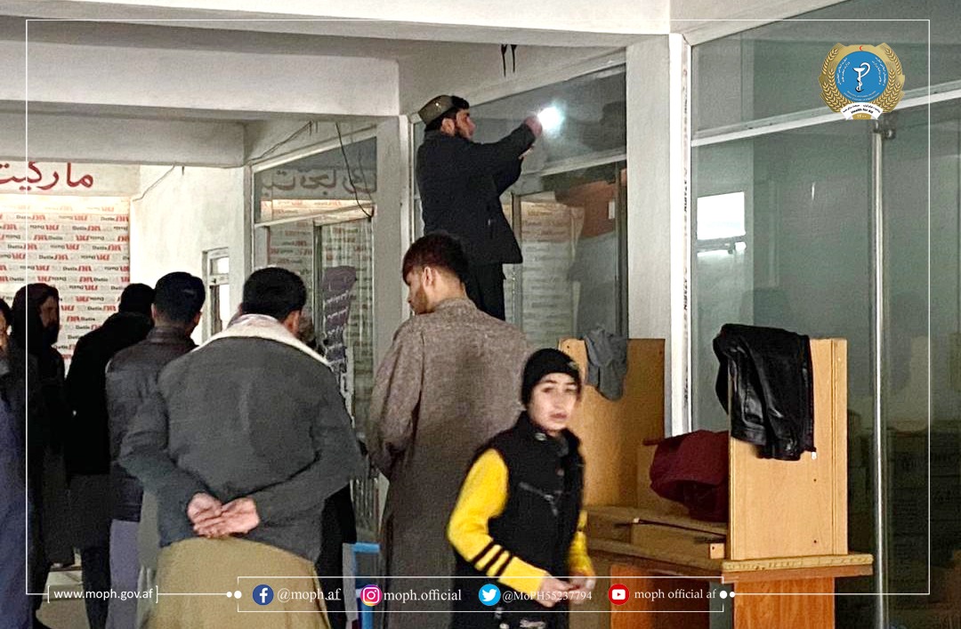 ریاست صحت عامه ولایت بغلان، از نمایندگی و شرکت های توریدی دوا در شهر پلخمری نظارت نمود